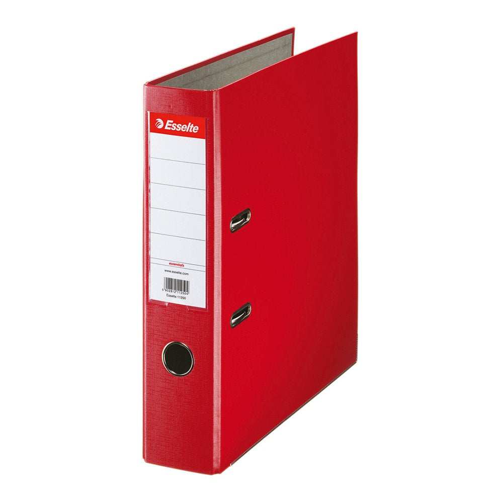 Biblioraft Esselte Economy, PP, A4, 75 mm, rosu Biblioraft Esselte Economy, PP, A4, 75 mm, rosu